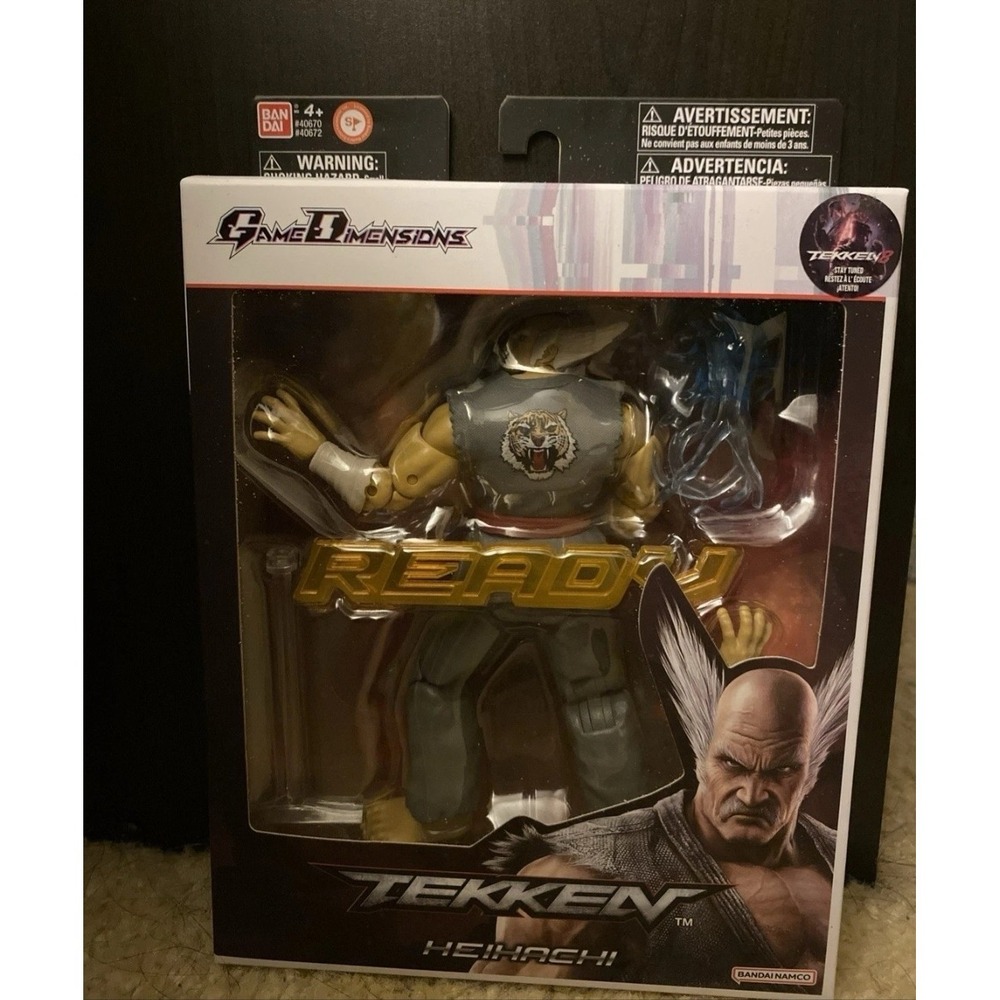 Tekken Heihachi Bandai Namco Game Dimensions Mishima Action‎ Figure